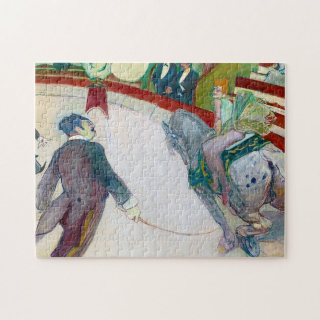 At the Circus, Lautrec Jigsaw Puzzle (Horizontal)