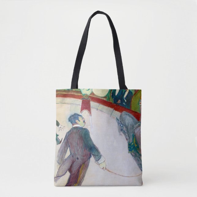At the Circus, Lautrec Tote Bag (Front)