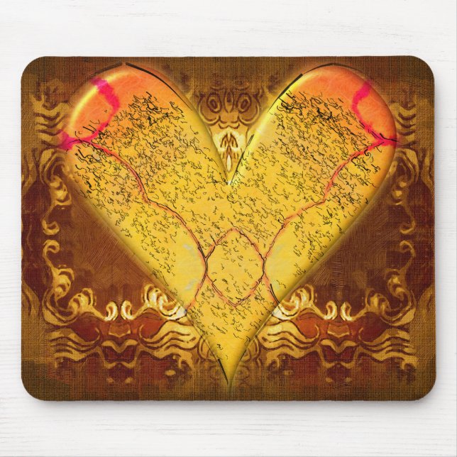 At the Crossroads of the Heart Mouse Pad (Front)
