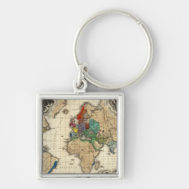 At The Death of Charles V 1551 Keychain (Front)