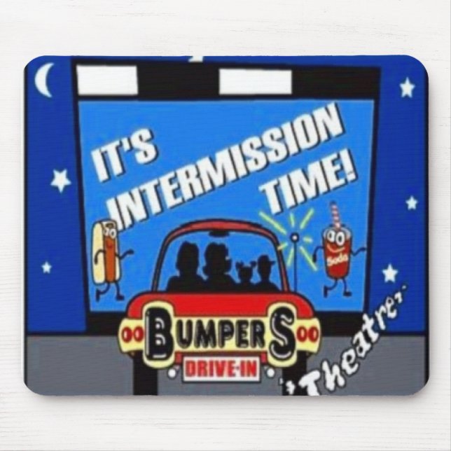 At The Drive In Mouse Pad (Front)