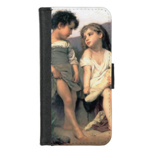 At the Edge of the Brook, Bouguereau iPhone 8/7 Wallet Case