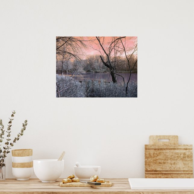 At the Edge Poster (Kitchen)