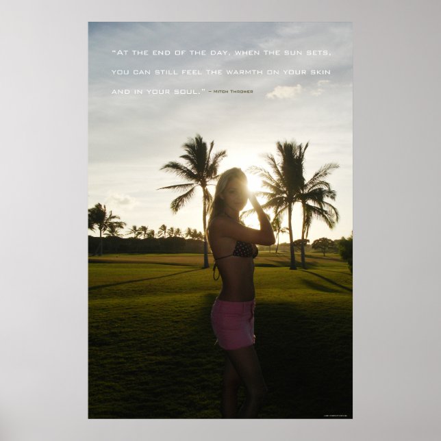 At the end of the day poster (Front)