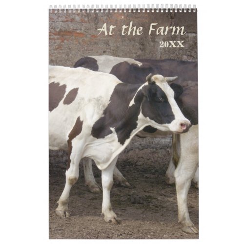 At The Farm 2021 Calendar