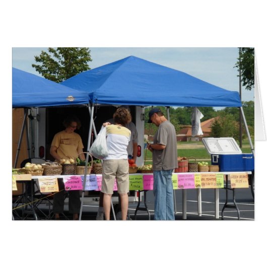 At The Farmer's Market (Front Horizontal)