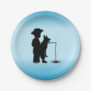 At the Fishing Hole Paper Plates