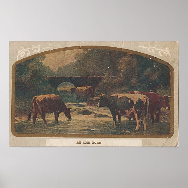 At the Ford Postmark Brighton, IA Dec. 7, 1910 Poster (Front)