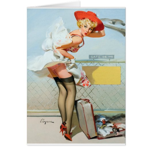 At the Gate Pin Up Cards (Front)