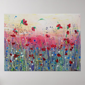 At The Going Down Of The Sun - remembrance day Poster