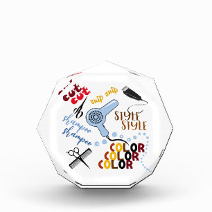 At The Hair Salon Acrylic Award