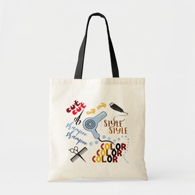 At The Hair Salon Tote Bag (Front)