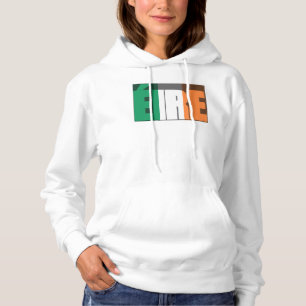 At the heart of Ireland's allure, Irish Flag Hoodie