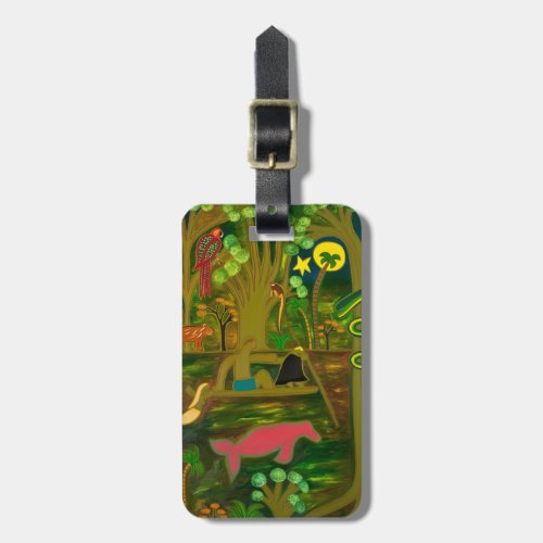 At the Heart of the Amazon River 2010 Luggage Tag