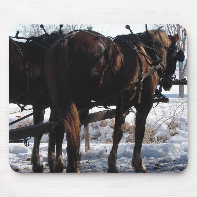 At the Hitching Post Mouse Pad (Front)