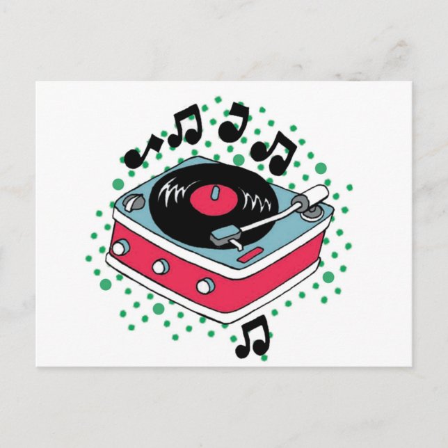 At the Hop! Postcard (Front)