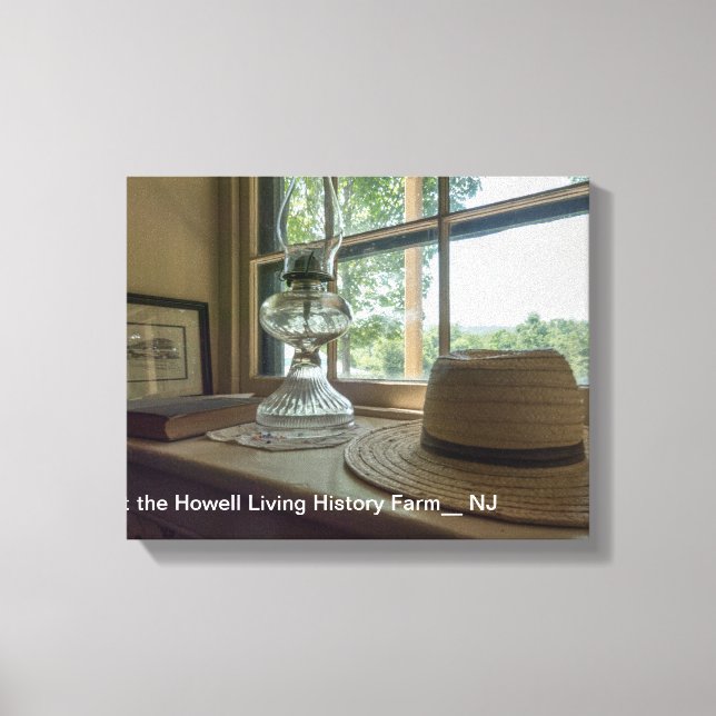 At the Howell Living History Farm___ NJ Canvas Print (Front)