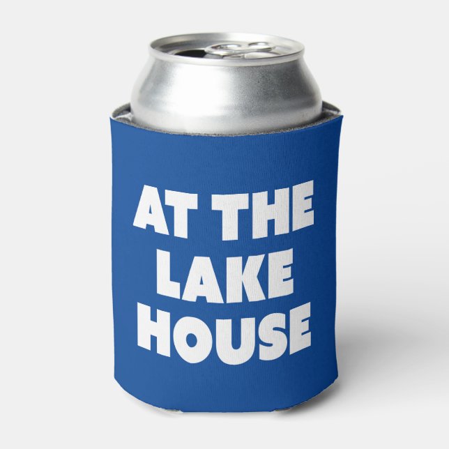 AT THE LAKE HOUSE CAN COOLER (Can Front)