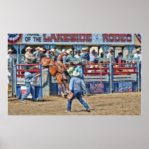 At The Lakeside Rodeo Poster