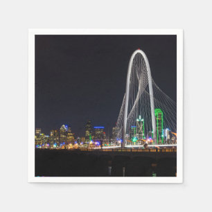 At The Margaret Hunt Hill Bridge Napkins