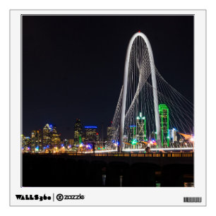 At The Margaret Hunt Hill Bridge Wall Decal