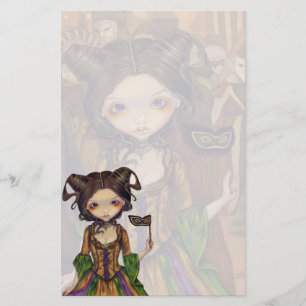 "At the Masquerade Ball" Stationery