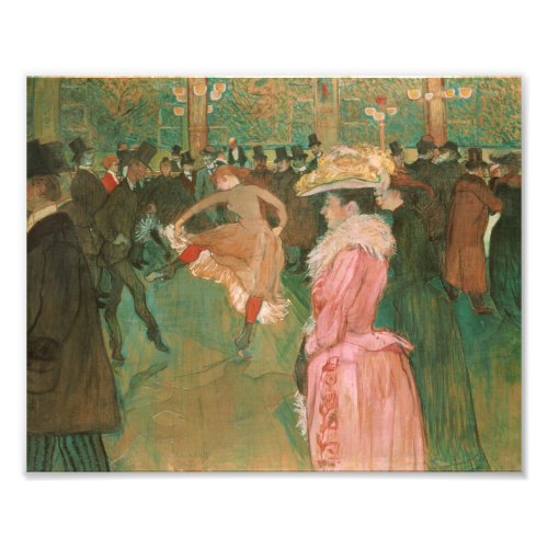 At the Moulin Rouge by Toulouse_Lautrec _ Poster