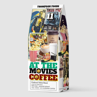 AT THE MOVIE 11 F Coffee, 12oz Bag, Dark Roast, Roasted Coffee