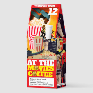 AT THE MOVIES 12Coffee, 12oz Bag, Dark Roast, Roasted Coffee