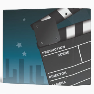 At The Movies 3 Ring Binder