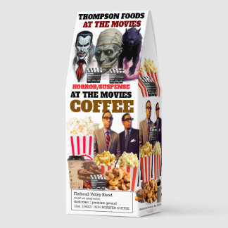 AT THE MOVIES Coffee, 12oz Bag, Dark Roast, Flath Roasted Coffee