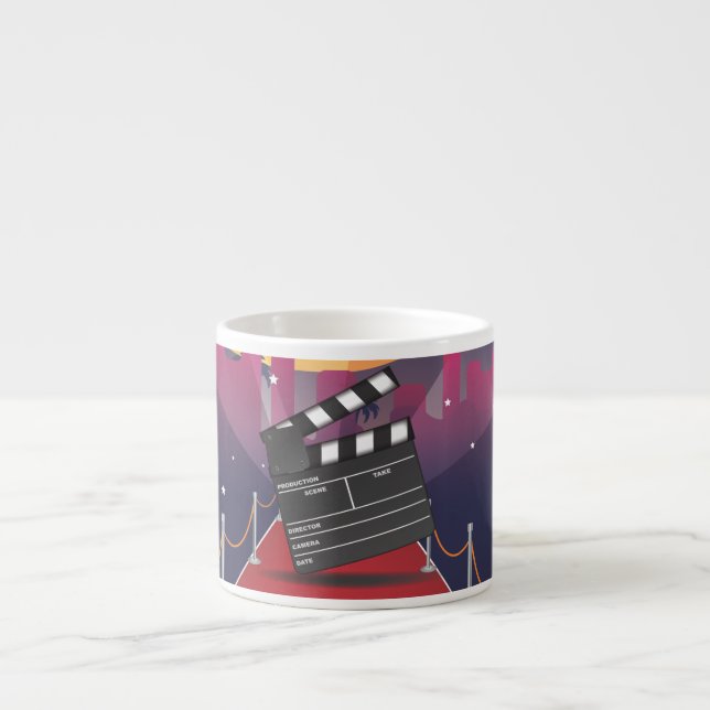 At the Movies Espresso Cup (Front)