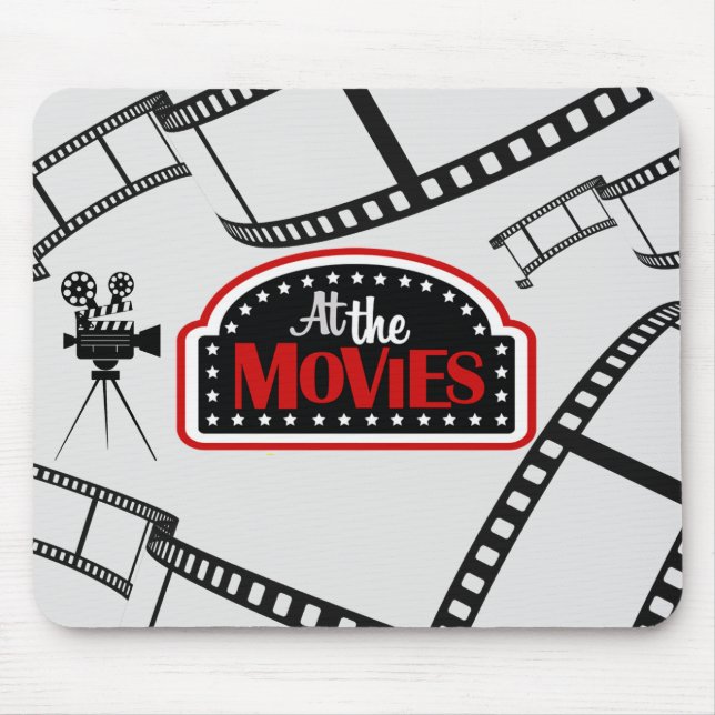 *At The Movies* Logo Mousepad (Front)