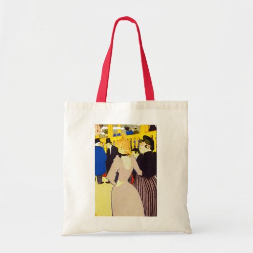 At the Nightclub by Toulouse Lautrec Vintage Art Tote Bag