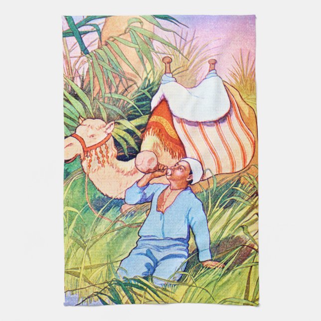 At The Oasis Towel (Vertical)