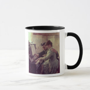 At the Piano Mug