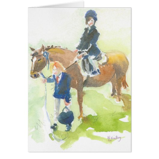 At the Pony Show Cards (Front)