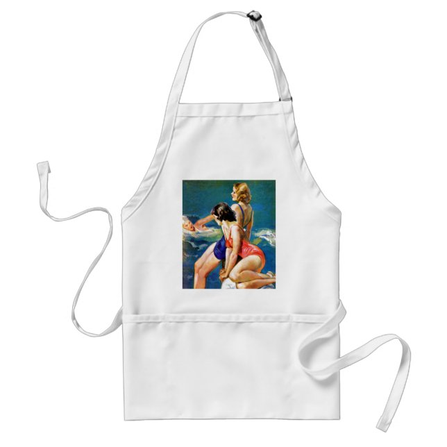 At the Pool Adult Apron (Front)