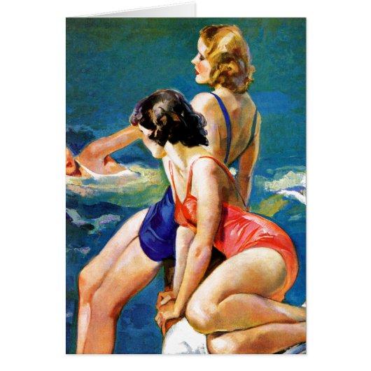 At the Pool Cards (Front)