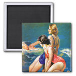 At The Pool Magnet at Zazzle