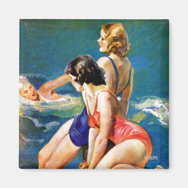 At the Pool Magnet (Front)