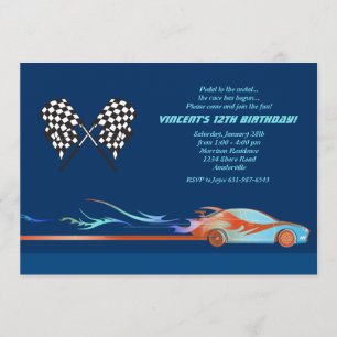 At the Race Track Invitation