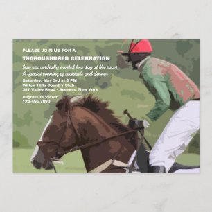 At the Races Invitation