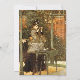 At the Rifle Range by James Tissot, Vintage Art