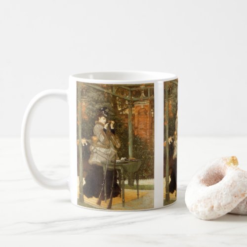 At the Rifle Range by James Tissot Vintage Art Coffee Mug