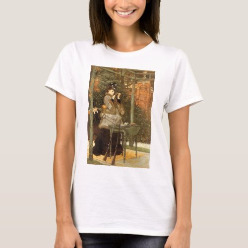 At the Rifle Range by James Tissot Vintage Art T_Shirt