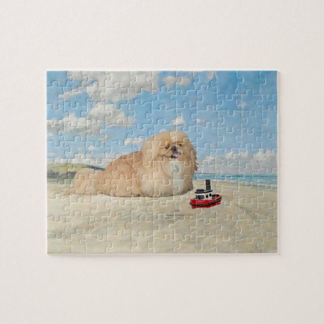 At the Seashore Jigsaw Puzzle (Horizontal)