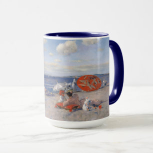 At the Seaside c.1892 Mug
