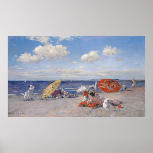 At the Seaside | c.1892 Poster (Front)