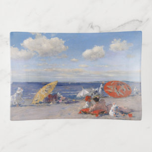 At the Seaside c.1892 Trinket Tray